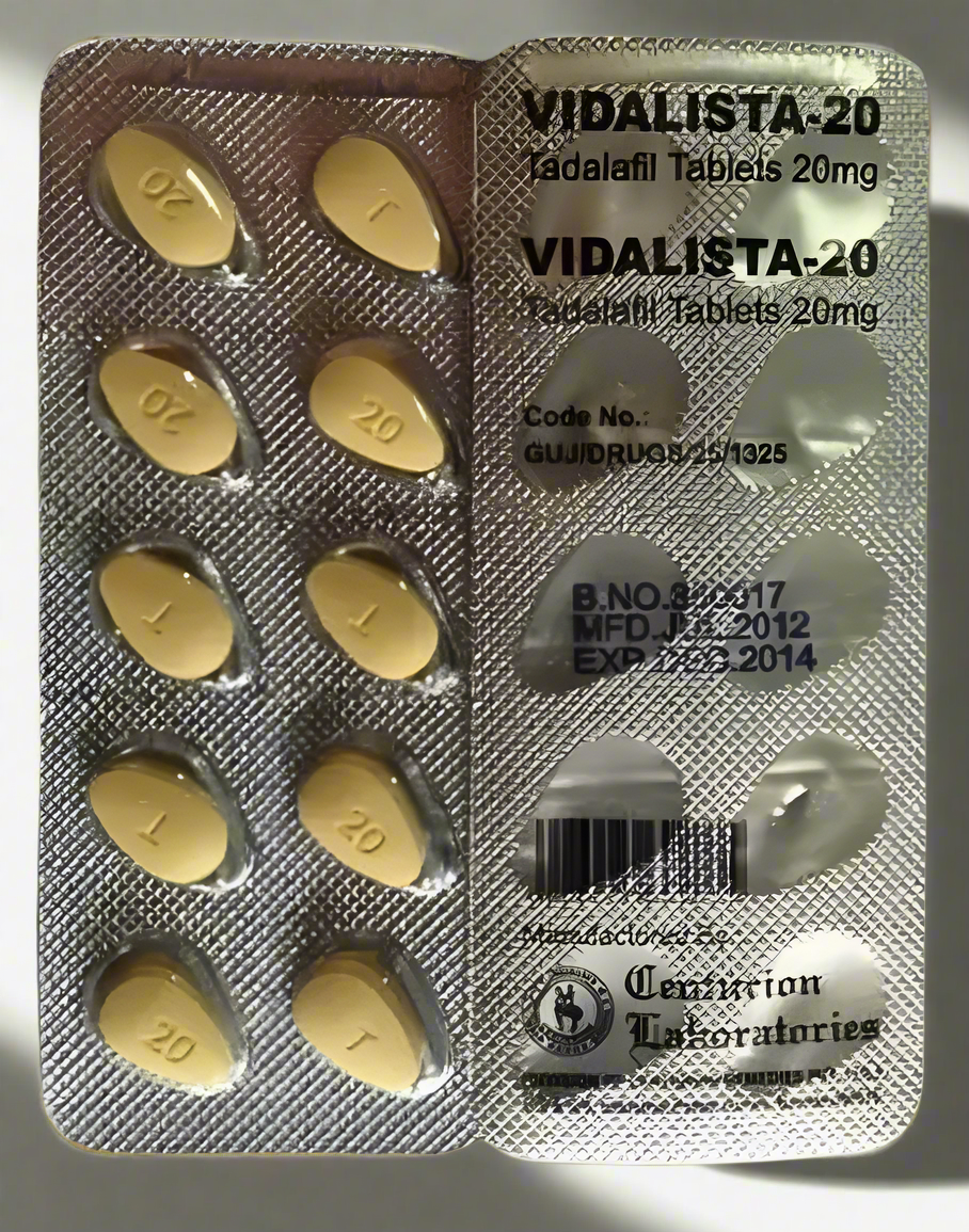 Vidalista 20, Tadalafil Tablets 20mg